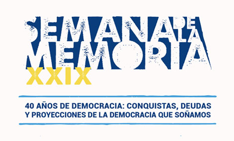 Semana de la Memoria | Facultad de Trabajo Social | Universidad Nacional de La Plata